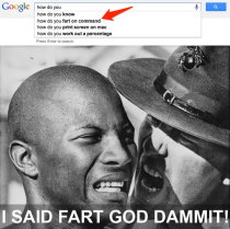 I SAID FART GOD DAMMIT