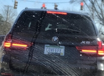 I saw the best license plate today