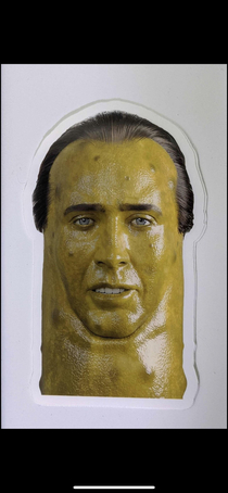I saw this online and Ive honestly never been more afraid Meet Pickolus Cage