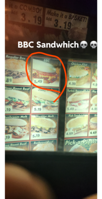 I saw This Sandwich at my local Rax