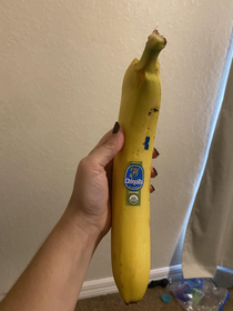 I see were posting giant bananas here today