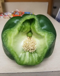 I see your pepper that makes you uncomfortable Here is mine that excites me