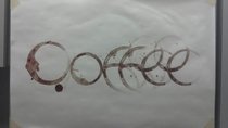 I share an office with a highly caffeinated graphic designer