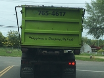 I snapped this pic as the truck was cumming to a stop