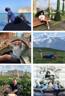 I spent  days in Europe and imitated as many Insta models as I could The following are some of my favorites