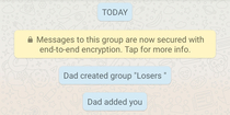 I taught my dad how to use WhatsApp Ive created a monster