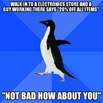 I then left the store a minute after that