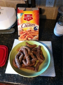 I think churros is Spanish for deep fried dog turds