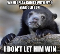 I think I am a scumbag parent