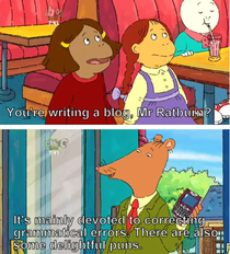 I think Mr Ratburn is a Redditor