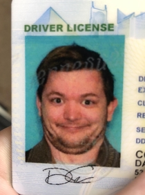 I think my new license turned out nice