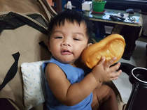 I think my son loves the bread