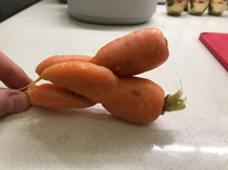 I think my vegetables are mocking me
