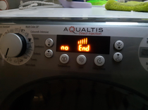 I think my washing machine is having a midlife crisis