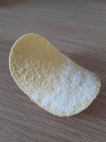 I think there might be a bit too much salt in my pringles