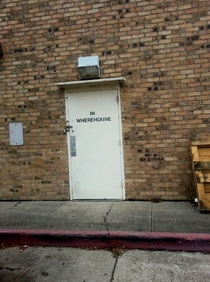I think this door is lost