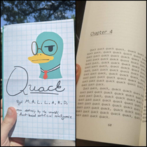 I think whoever made this book is a total quack