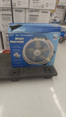 I think you mean fan