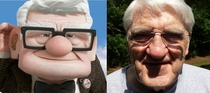 I told my Grandpa he looked like Carl from Up