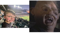 I took a panorama of my brother and everyone said it looked familiar