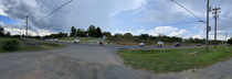 I took a panoramic picture of my house with a busy Highway in the foreground the results were interesting