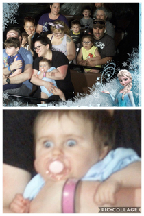 I took my daughter on the Frozen ride