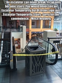 I took this photo just a few miles from where Mitch Hedberg grew up The Mall of America really let me down on this one