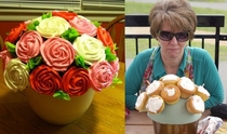 I tried making a cupcake bouquet for my mom for mothers day last year At least they tasted good Im sorry mom