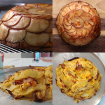 I tried to make a Potato Dome from Tasty
