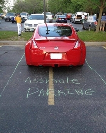 I truly hope that this catches on just get some chalk and keep in your car