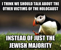 I understand that they were the majority but there were other victims too