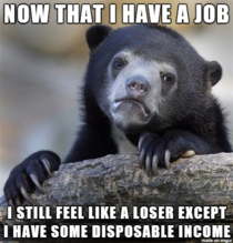 I used to feel like a loser because I was unemployed