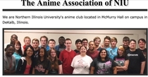 I wanted to meet more Asian people so I figured to join the anime club This is our group pictureIm in pink