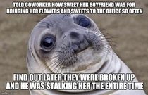 I was buzzing him into the office every day