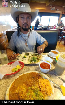 I was looking at pics of food on Yelp looking for a place to get breakfast tacos because Im not familiar with the area This guy sealed the deal