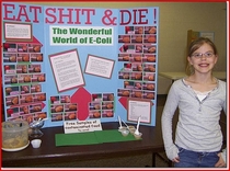 I was looking for a science project idea and struck gold