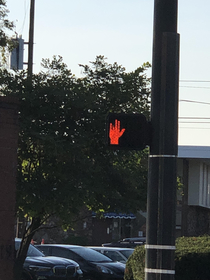 I was shocked while at the cross walk