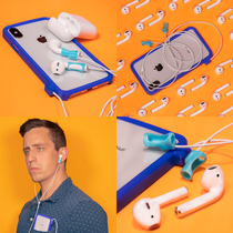 I was tired of always losing my AirPods so I invented the TetherPods to always keep them attached to a case