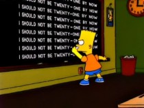 I was watching The Simpsons and I realised this