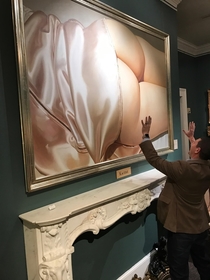 I went to a museum and saw this big ass painting