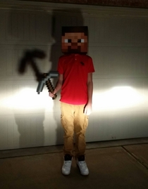 I went to drop my daughter off at a friends house and this kid was just standing in the driveway