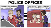 I will never not have anxiety around the police