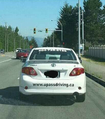 I wonder what this driving school specializes in