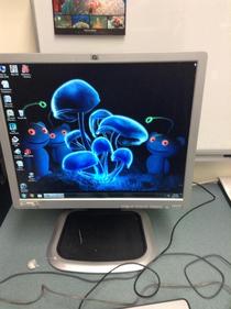 I work at Royal Prince Alfred hospital in Sydney Australia This is the desktop of one of the doctors computers