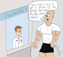 I work in a pharmacy and this is happens a lot 