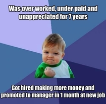 I worked for my family for  years until last month
