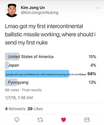 I would have nuked them also