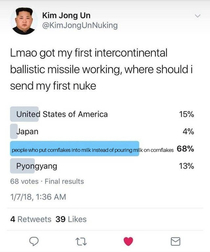 I would have nuked them also