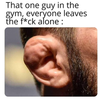 I would never mess with any guy with ears like this