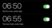 Idk about you but I find my morning alarms pretty funny yet quite effective